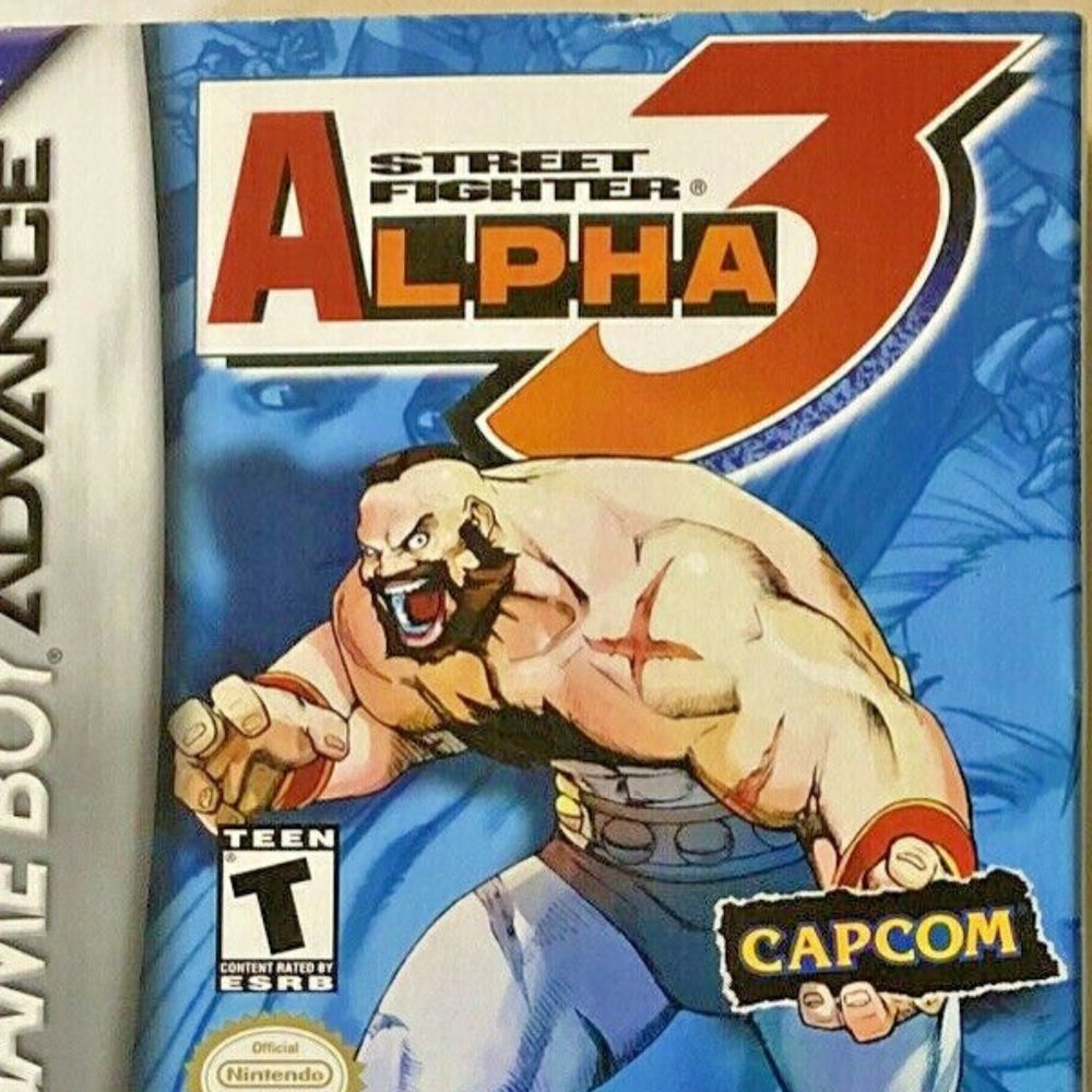 Nintendo games for Gameboy Advance SP - Street Fighter Alpha 3 by CAPCOM